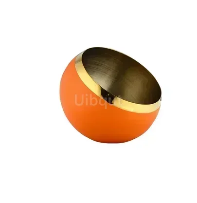 Stainless Steel Oblique-Mouthed Sauce Bowl with Lid