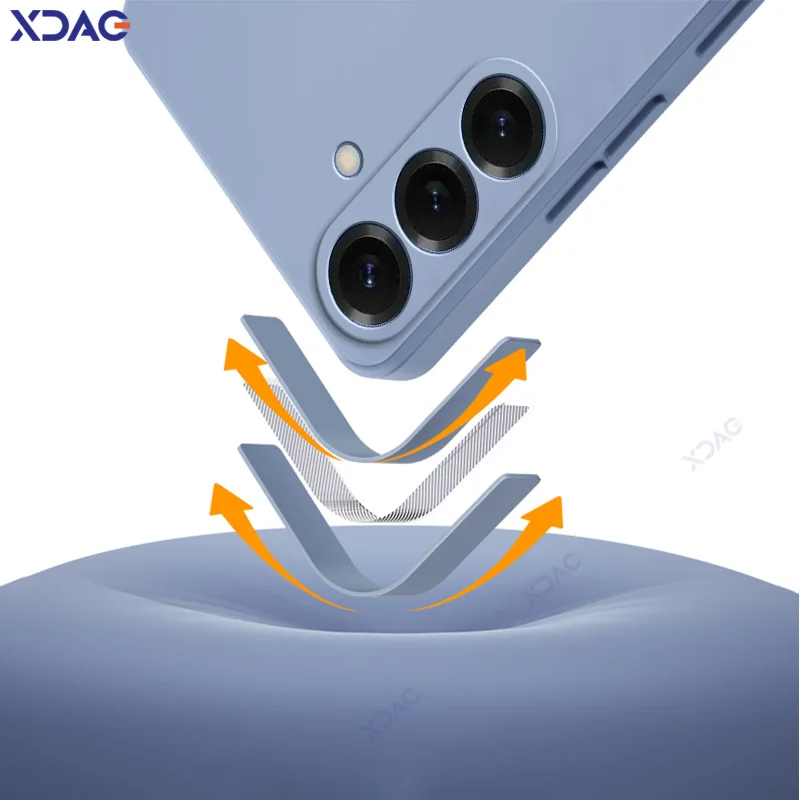 Enhance your smartphone's style and protection with our Original Square Liquid Silicone Cute Case - Full Protective Cover.
