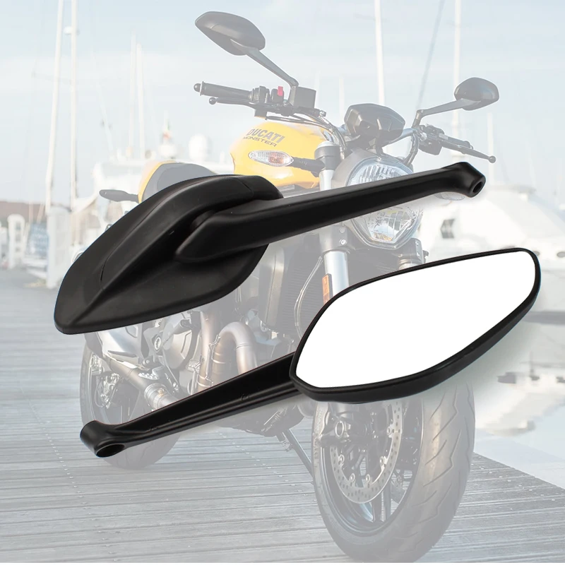 Motorcycle Rear View Mirror Side Mirrors For Ducati Diavel 14 Monster