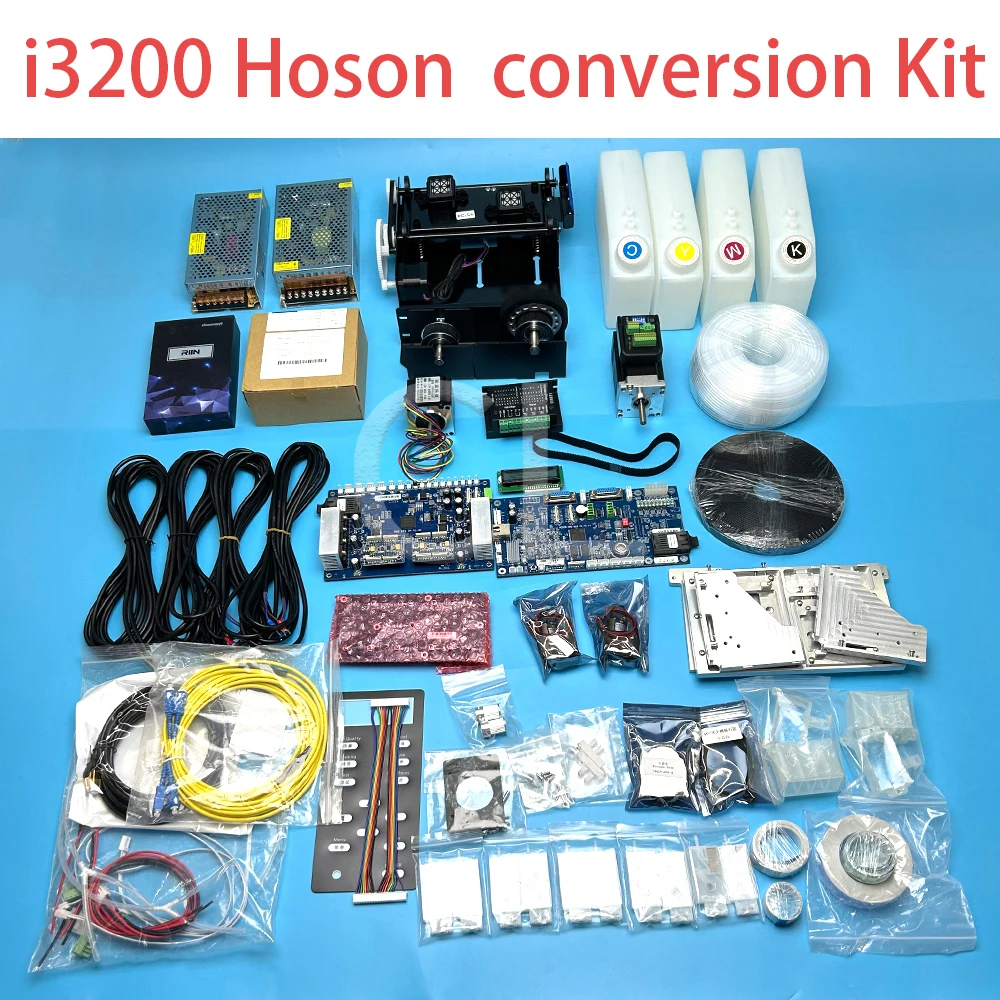 

Комплект для обновления Hoson i3200 с двойной головкой, рипринт для Epson I3200, конверсионная версия для оптоволоконной сети для Широкоформатного Принтера