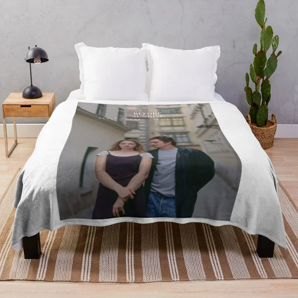 

Before Sunrise Poster Throw Blanket Soft Plaid Heavy Luxury Decorative Sofas Blankets