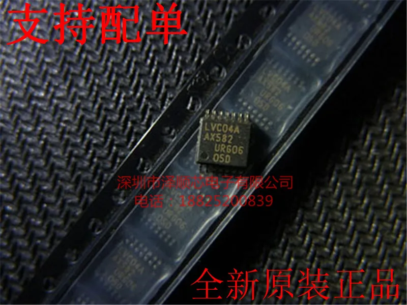 

20pcs original new 74LVC04APW LVC04A TSSOP14 Logic IC