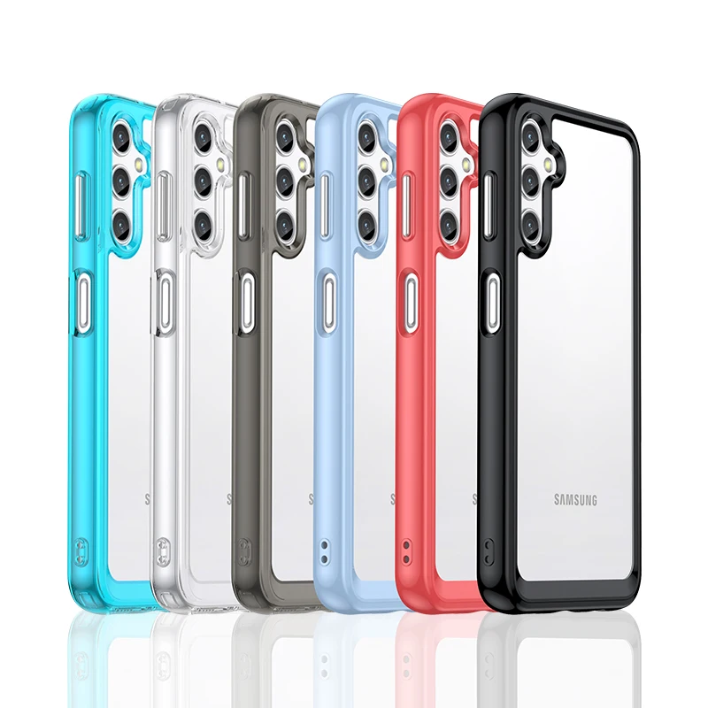 Per Samsung Galaxy A14 Custodia Per Samsung A12 A13 A53 A33 Custodie Multicolori Trasparenti Smerigliate Al Tatto Per Samsung A14 5G