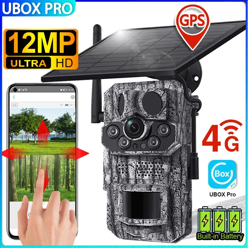 4G LTE Solar Trail Camera 1