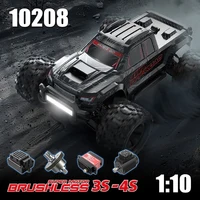 Hyper Go 10208 V2 Brushless Vehicle Truck,Come with 3S 5200mAh Lipo Battery, 100A ESC, APP Programing, MJX 1/10 RC Car 2