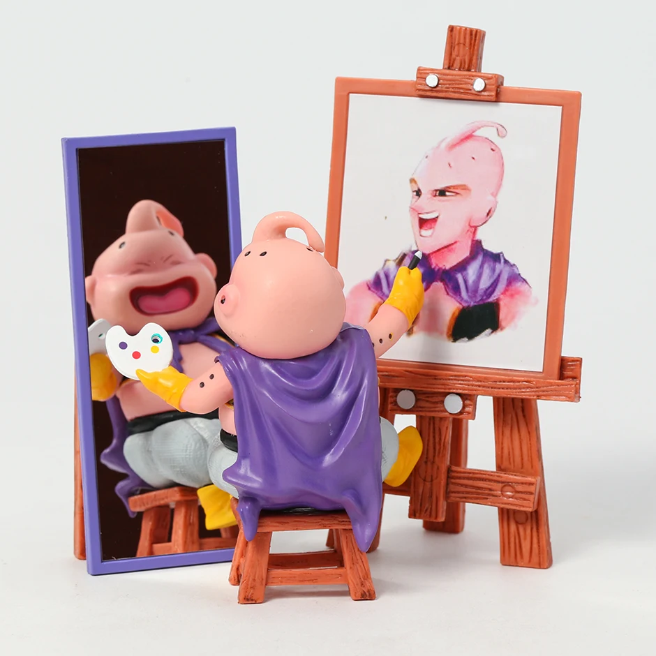 Majin Buu, Dragon Ball Z  Dragon ball painting, Dragon ball