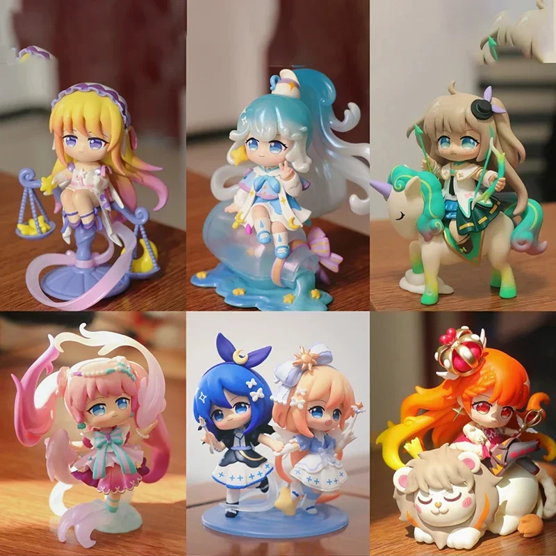 

Sumi Twelve Constellations Series Blind Box Toys Cute Anime Character Doll Surprise Mystery Box Table Model Girl Gift Gift To Fr