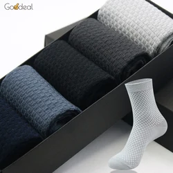 Goodeal Men's Socks Standard Thickness Long Short Ankle Harajuku for Business Solid Color High Quality EU 39-44 Cheap for 1 Uah