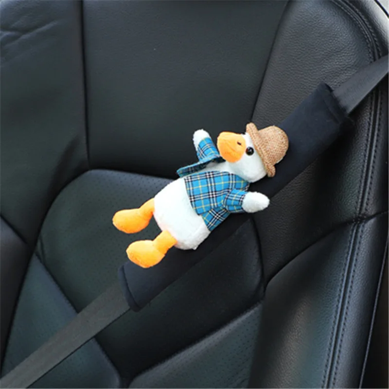 

Cartoon Car Seat Belt Cover Universal Auto Seat Belt Shoulder Pad Warm Flannel Interior Seat Cushion Protector Safety Protection