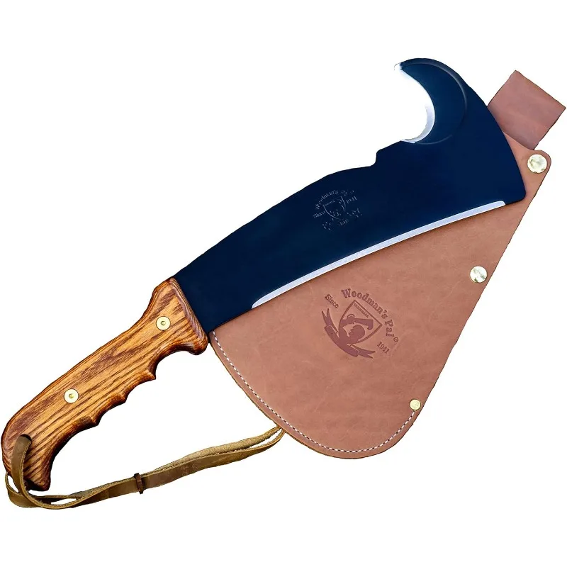 

Woodmans Pal - Multi-Use Axe Machete with Sheath - Survival Machete Ideal for Camping,Fishing, Hunting,Bushcraft - Perfect Brush