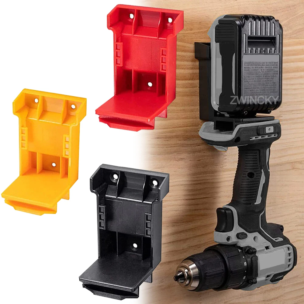 Soporte para Herramientas Dewalt para Taladros Milwaukee de 18V y 20V, Soporte para Batería Dewalt de 20V, Base de Montaje y Fijación