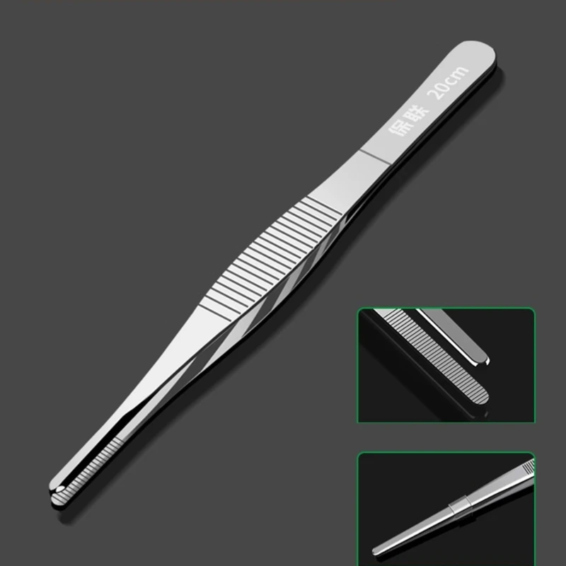 Precision Stainless Steel Tweezers for Electronics and Laboratory Use