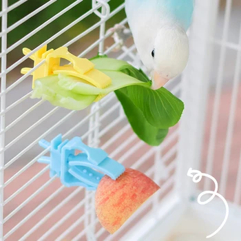 Bird Cage Food Clips Set 3
