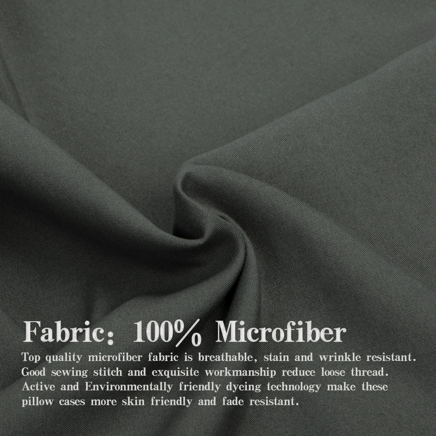 Ntbay 1800 Series Ultra Soft Microfiber Double Flat Sheet, Breathable Top Sheet with 4" Folded Edge for Excellent Skin Feel 4