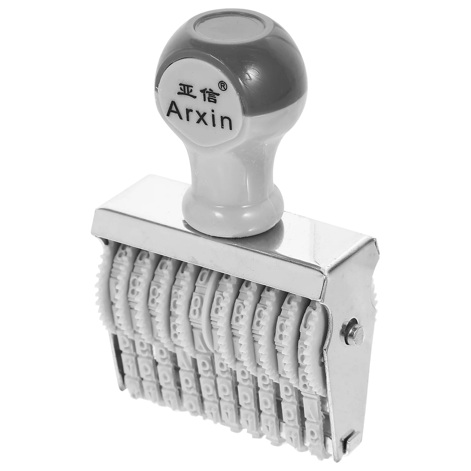 

Portable Number Stamp Handle Number Stamper Convenient Rolling Price Number Stamper