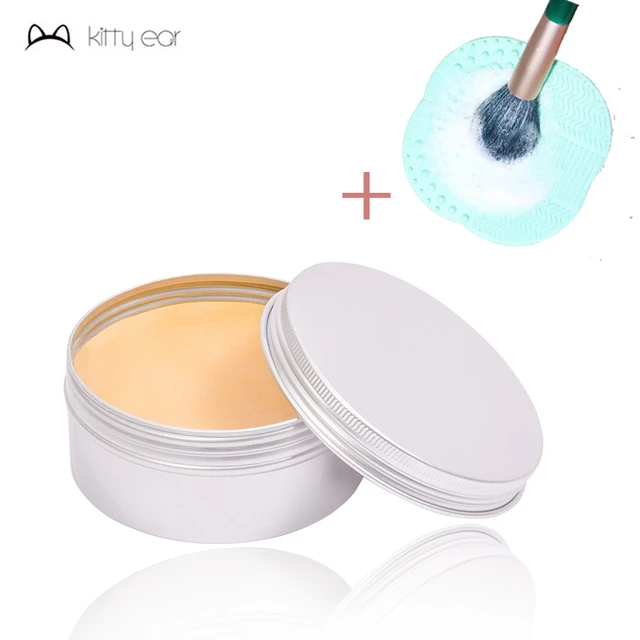 1Pcs Silicone Makeup Brush Cleaner Soap Pad Make Up Washing Brush
