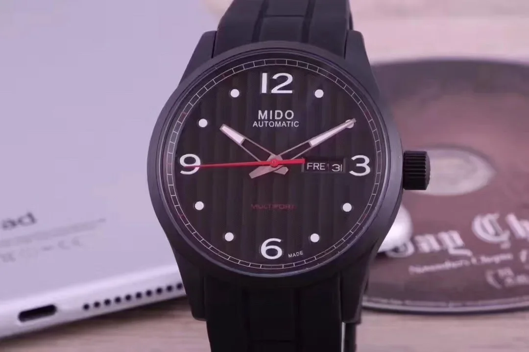 

Fashion Mens Watch Automatic mechanical MIDO Design Super Ocean White Blue Wrist Top Quality 904L Stainless steel AAA