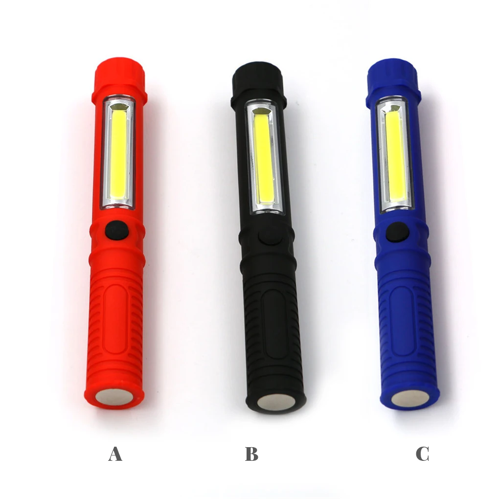 

LED Flashlight Portable Penlight Torch Battery Powered Hunting Spotlight Camper Emergency Lamp Equipment Accessories