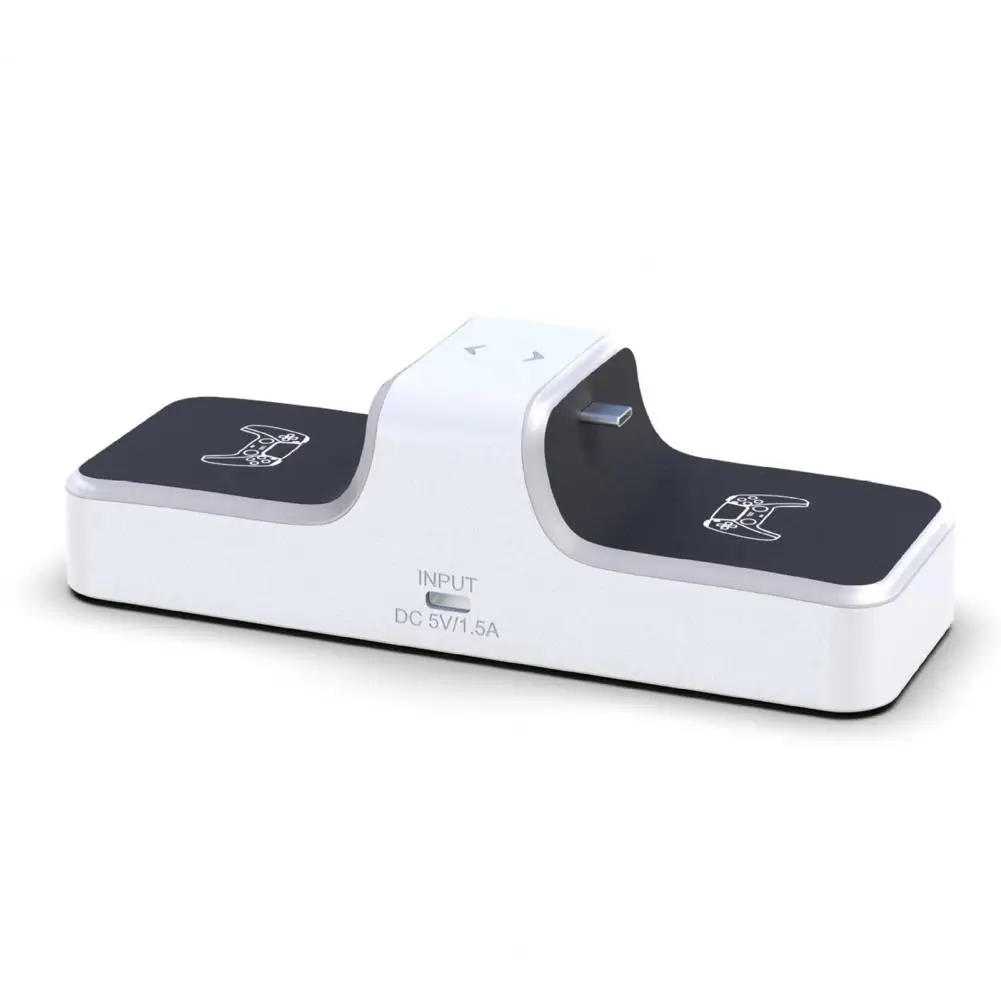Doppio Caricatore Dock Per Iphone Usb C Alimentatore Per Iphone Efficiente Doppio Caricatore Dock Per Ps5 Gamepad Supporto Di Ricarica Per Il Gioco