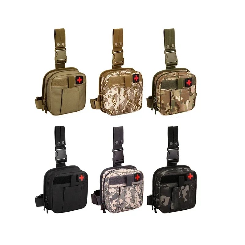 Nylon Fanny Pack Waist Bag for Men with First Aid Molle
