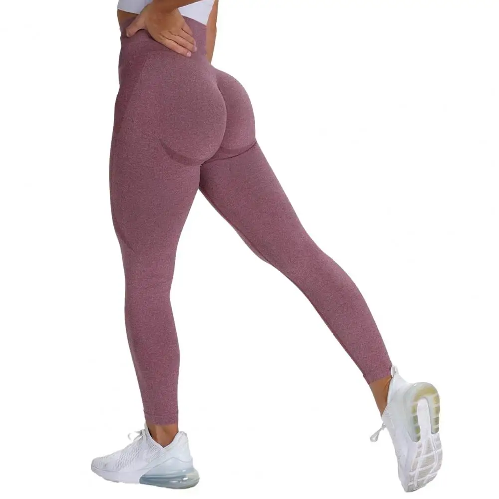 Women Yoga Pants Leggings High Waist Tummy Control Butt-lifted Skinny Elastic Skinny Exercise Sports Yoga Sweatpants