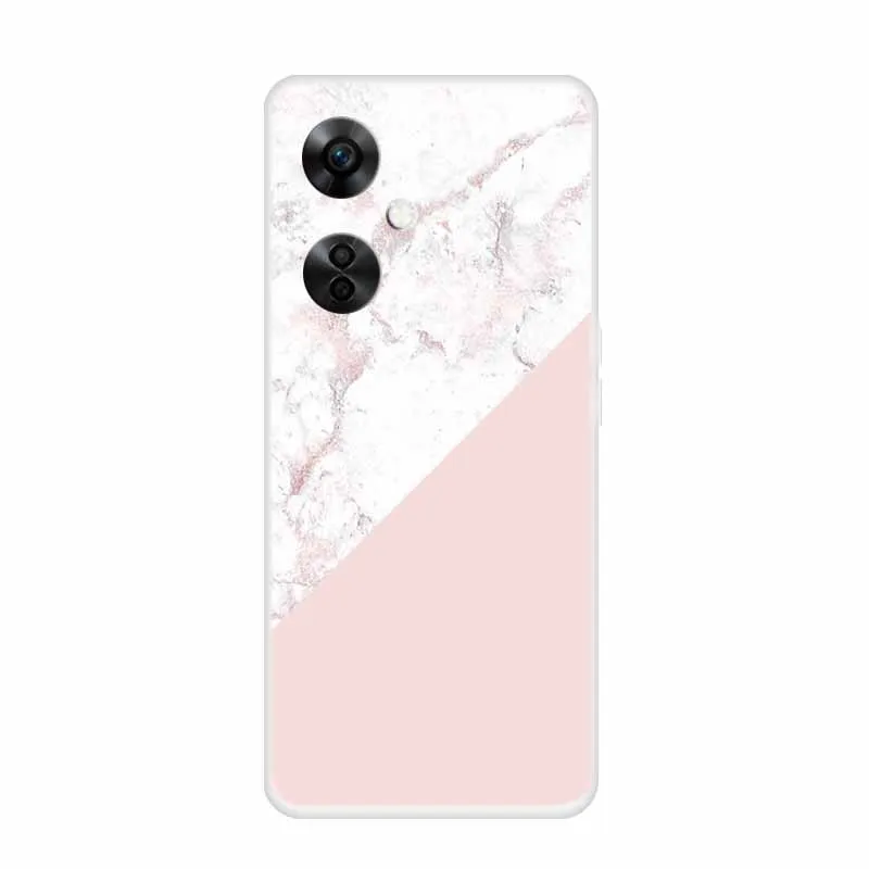 Marble Clear Soft TPU Silicone Phone Cover, Transparent