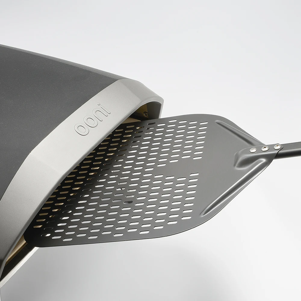 SHANGPEIXUAN 16 Inch Pizza Peel Perforated Aluminum Aolly Pizza Paddle Hard Anodized Shovel Large Size Oven Accessories