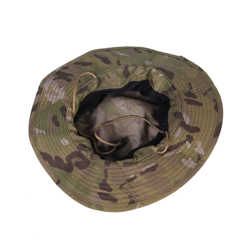 Tactical Sunshade Cap Round Brim Hat Boonie Sun Protection Headwear Outdoor Hiking Camping Fishing Sports Sports 3