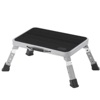 Multi-function One Step Ladder Kitchen Raised Ladder Rack Portable Stair Footstool Step Home Children High Folding Stool 6