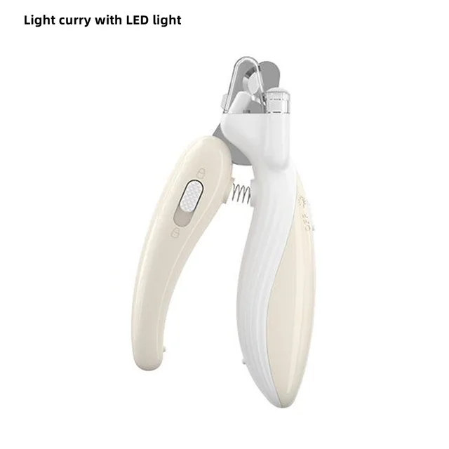 Pet Nail Clipper With Led Light For Cats And Dogs Grooming_voghion.com