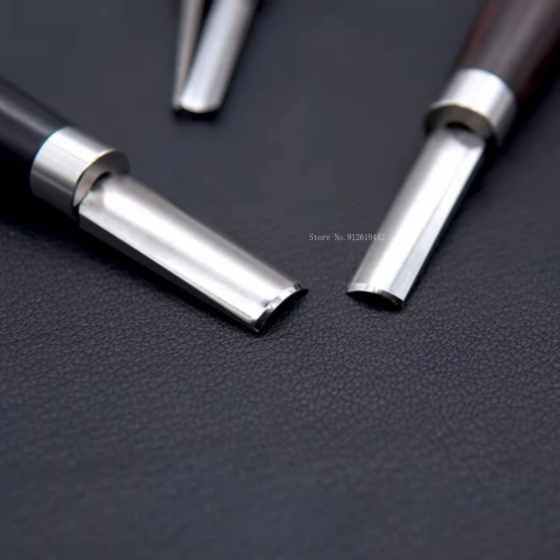 Leather Light Round Semi-round Chamfer 1/4 Round Knife Corner Cutting DIY Leather Chamfer Bag/shoe Trimming Tool Cutter