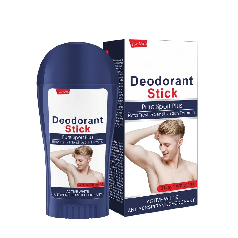 50ML Deodorant for Men Deodorant Stick Antiperspirant Stick Fragrance Sweat Underarm Removal Spirits Tool CC