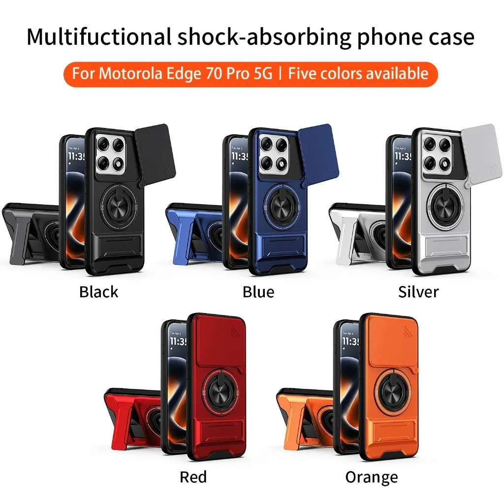 Magnetic Ring Holder Protective Case