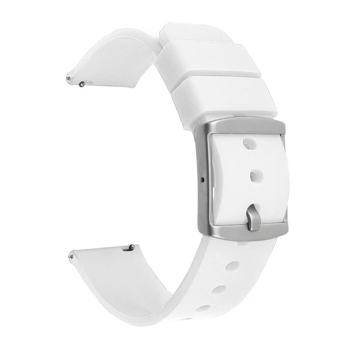 Silicone Quick Release Sport Watch Strap - Waterproof Band