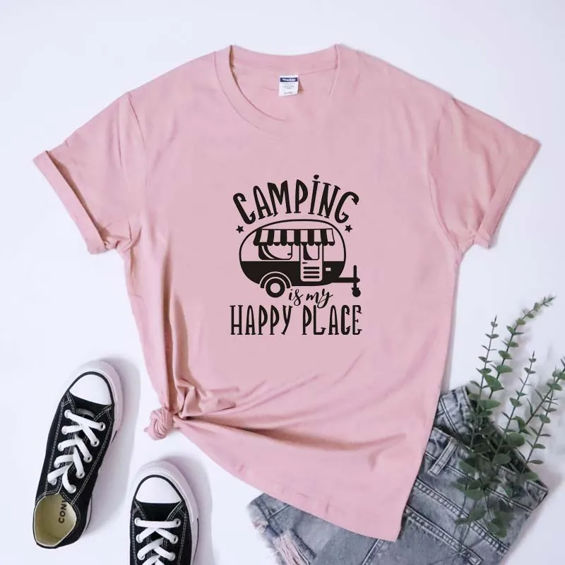 Camping Is My Happy Place T-shirt 5