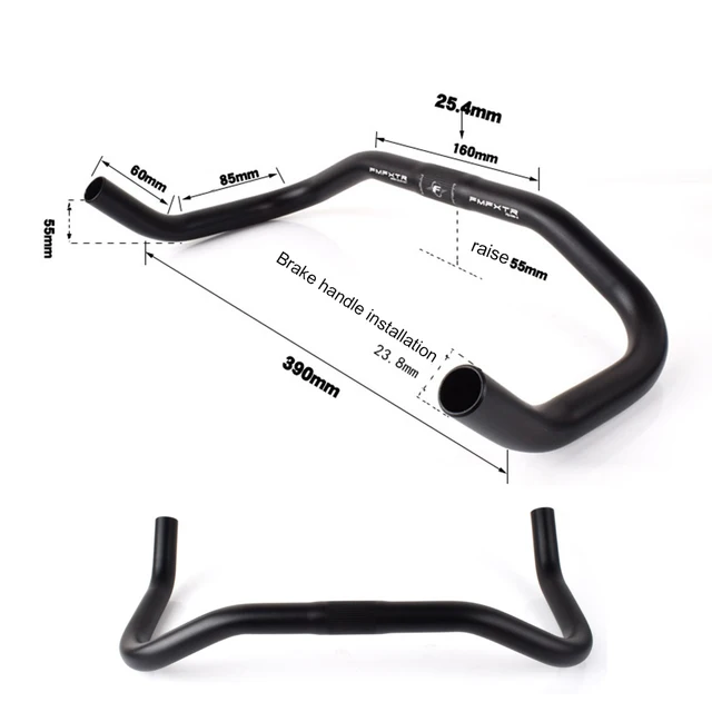 Fixed Gear Bike Handlebar 25.4mm 420mm Road Bike TT Handlebar