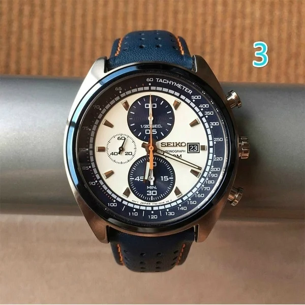 Часы Seiko мужские многофункциональные модные деловые спортивные аналоговые