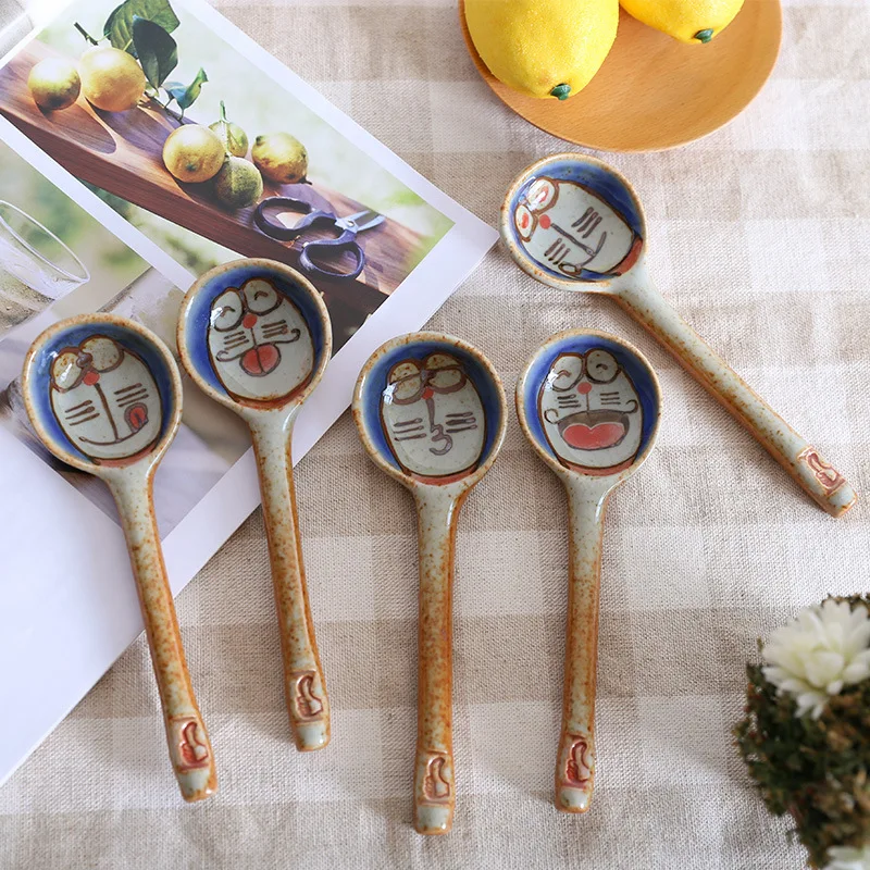 Hand-Painted Ceramic Kitty Measuring Spoons – CoCo B. Kitchen & Home