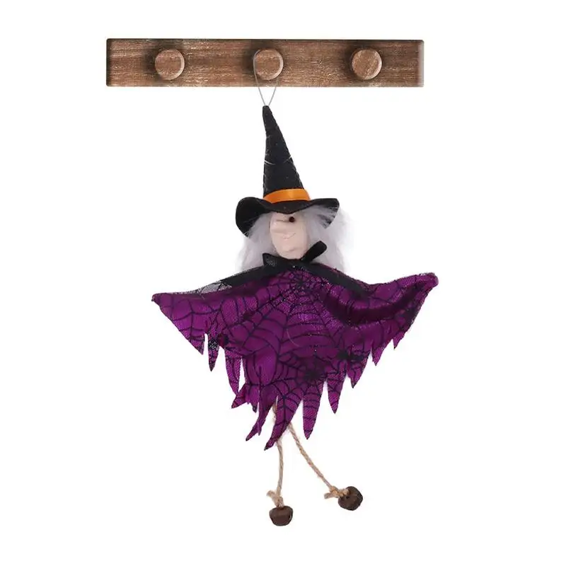 

Halloween Doll Windsock Pendant Ghost Plush Hang Ornaments Doll Windsock Pendant Prop Scary Decor Spooky Halloween Pendant Witch