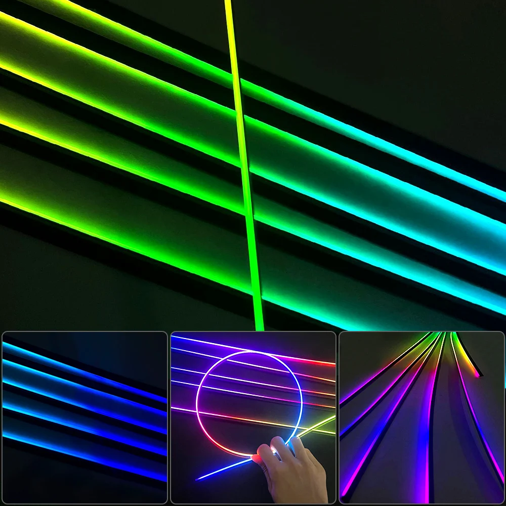 車のアンビエントライト 18 in 1 RGB 64 色シンフォニー