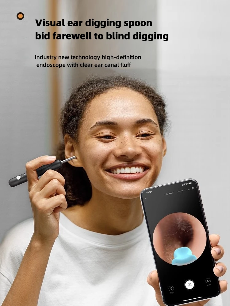 Description Picture 6 of itemBebird R3 Ultra Ear Cleaner Minifit Ear Wax Removal Tool Mini Nose Mouse Examine HD Camera Earpick Otoscope Personal Health Care