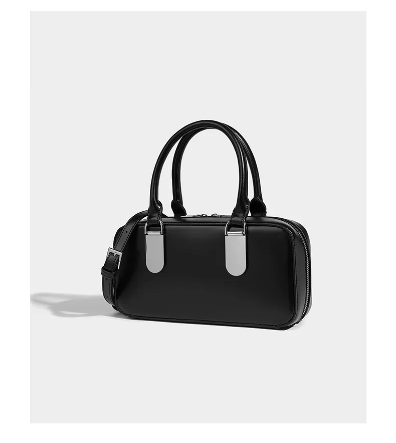 Boston Black Bolsa Designer para Mulheres, Sacos