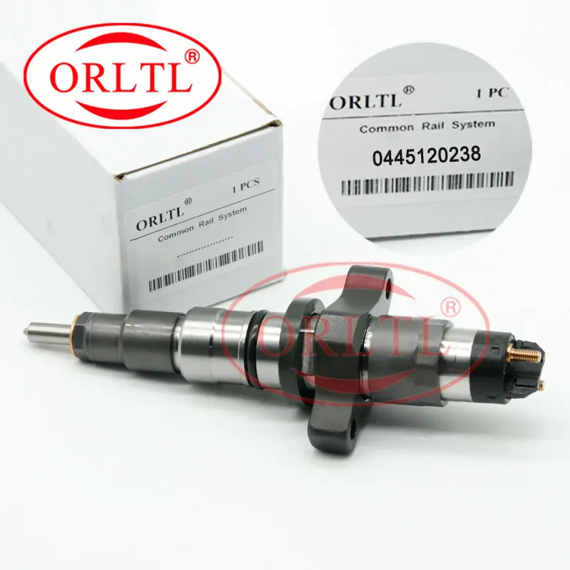 

4 Pieces ORLTL 0445120238 Diesel Injector 0 445 120 238 Auto 0986435505 For Dodge Ram CUMMINS 5263316 5135790AD Common Rail