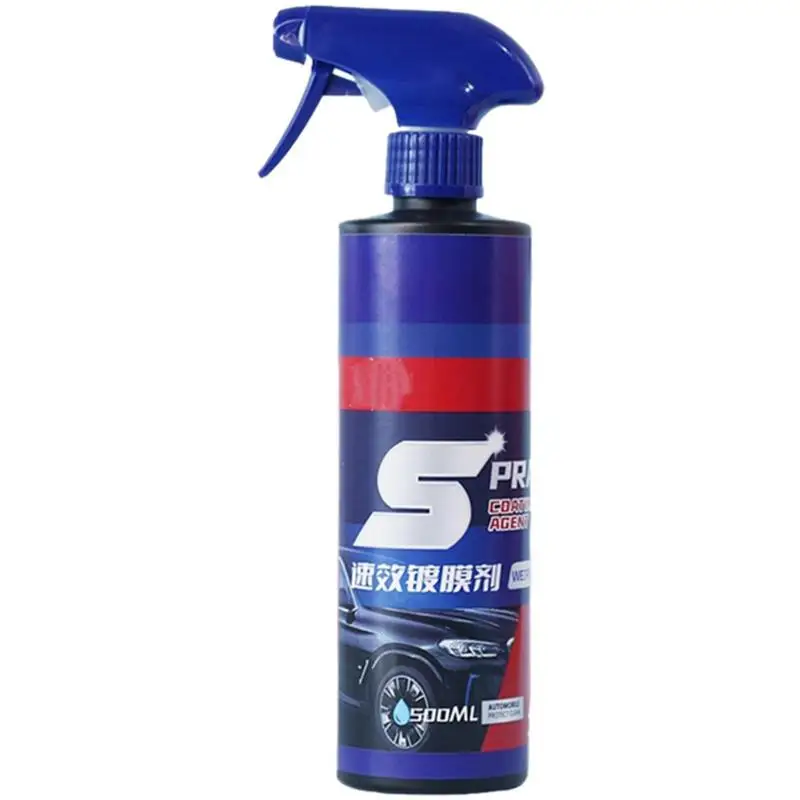 

500ml 3 In 1 Car Ceramic Coating Spray Auto Nano Ceramic Coating Polishing Spraying Wax Car Paint Scratch Repair Remover