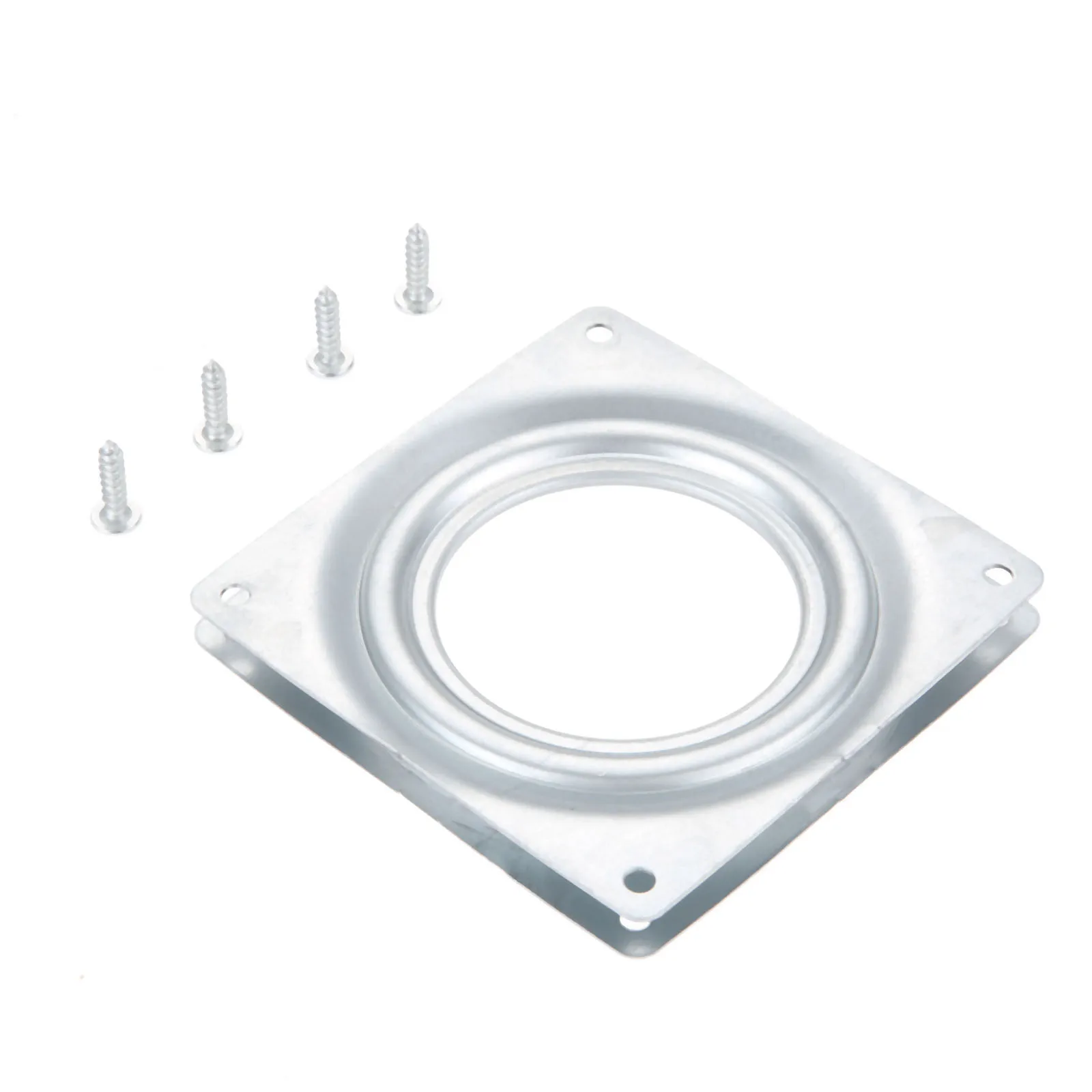 1PC Square Lazy Susan 360° Rotating Rolling Bearing Turntable 300 lbs Bearings Plate Dropshipping 94*94mm