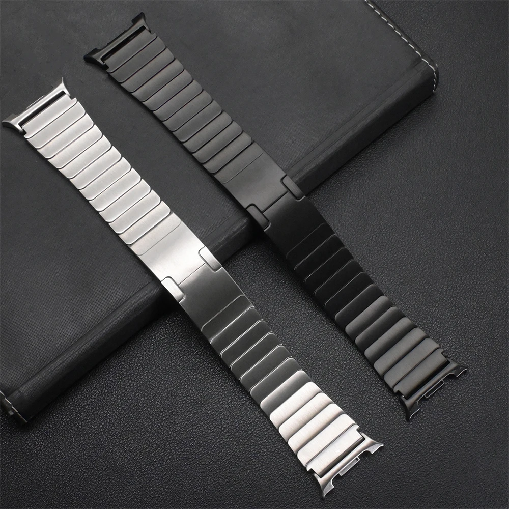 Luxury Stainless Steel No Gaps Bracelet Band – Premium Metal Strap