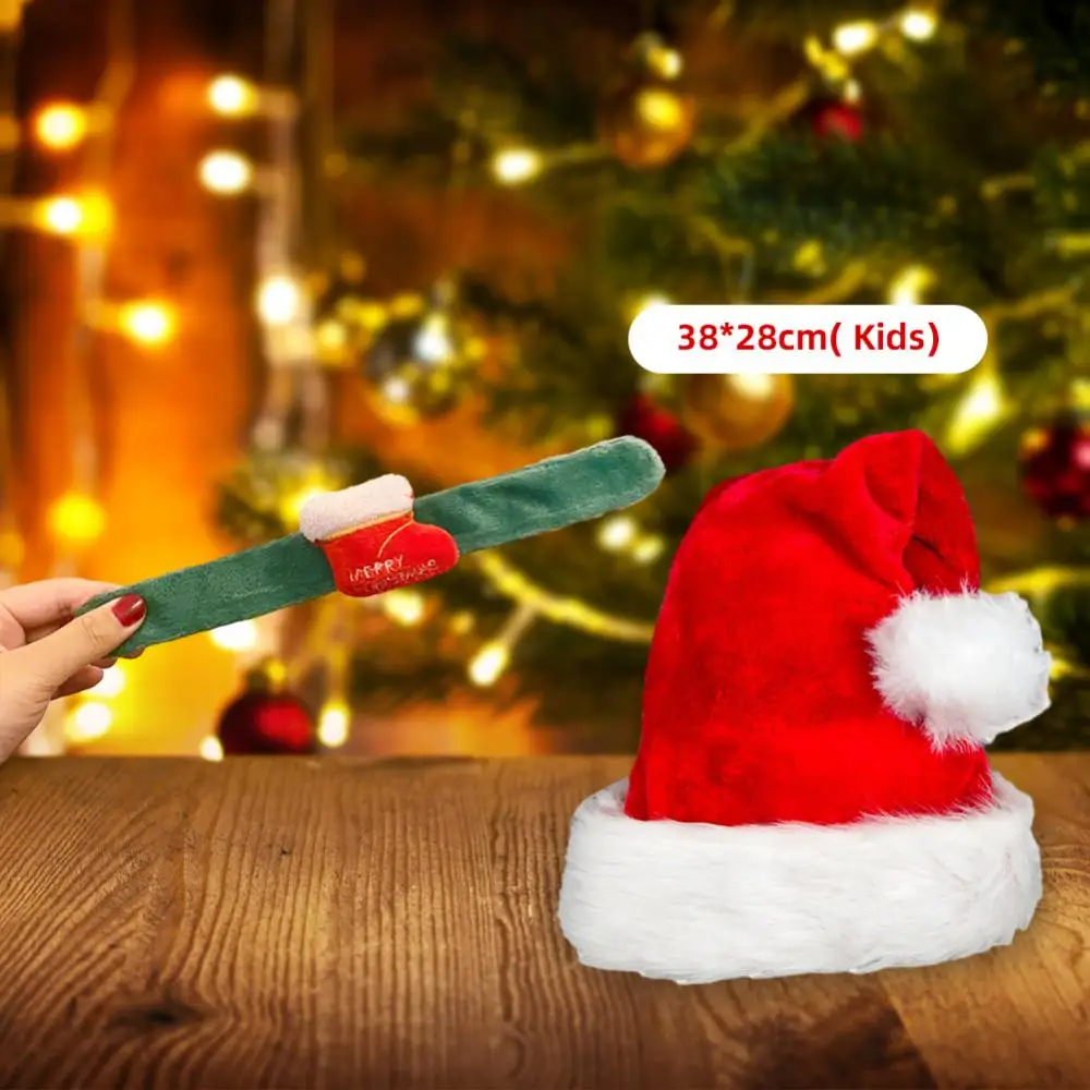 Decorative Interactive Sound High Quality And Durable Christmas Accessories Clap Circle Unique Design Wool Bracelet Alloy