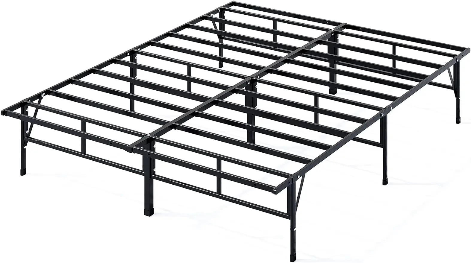 

SmartBase Compack Mattress Foundation, 14 Inch Metal Bed Frame, No Box Spring Needed, Sturdy Steel Slat Support, Full