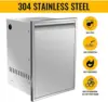 Trash Drawer Built-in Pull-Out Tray Stainless Steel Trash Drawer Storage Trash Bin(10 Gallons)(Not Included) for Outdoor Kitchen 4