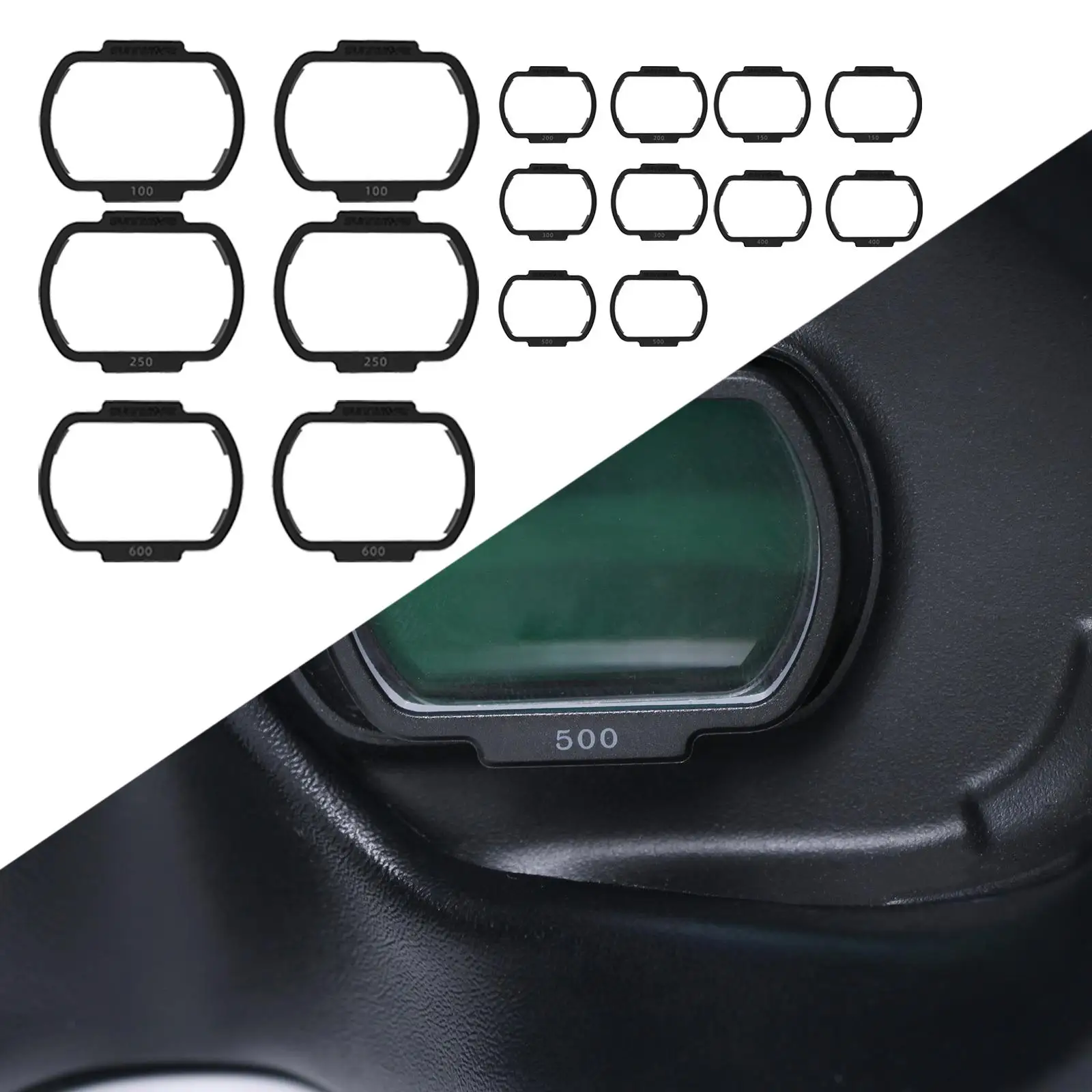 FPV Goggles Diopter Corrective Lenses Myopia Glasses Lenses Nearsighted Lenses Set Fit for DJI Digital FPV Goggles V2 Accessory